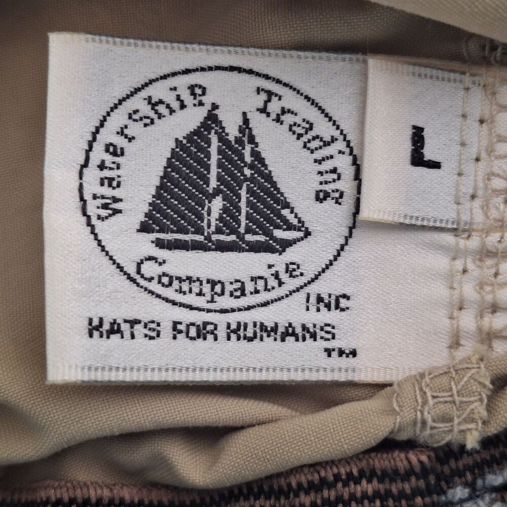 Watership Trading Co Boonie Hat Chin Strap Adult L Hiking Gardening USA Khaki - Picture 14 of 16